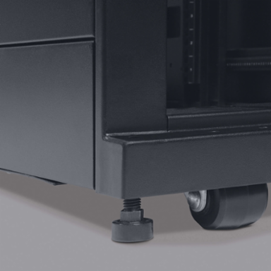 45U Extra-Deep Server Rack with 48 Inch Depth, Secure Doors & Side Panels Included