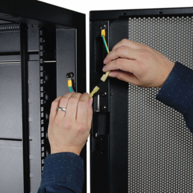 45U Extra-Deep Server Rack with 48 Inch Depth, Secure Doors & Side Panels Included