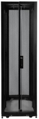 45U Rack Enclosure Cabinet, 3000 lb Capacity, 27.75 Inch Depth