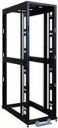 45U Open Frame Rack, 3000 lb Capacity, 24 Inch Width, 42 Inch Depth