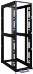 45U Open Frame Rack 24 Inch Width, 3000 lb Load Capacity