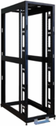 45U Open Frame Rack, 3000 lb Capacity, 36 Inch Depth, Black