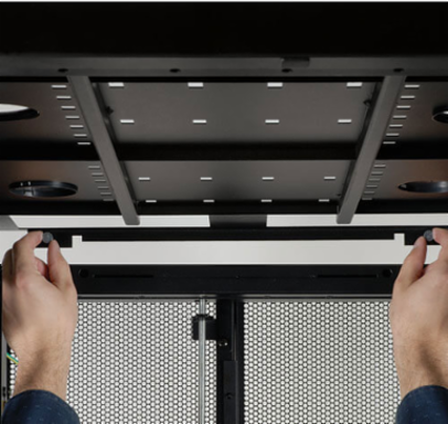 45U Shallow-Depth Rack Enclosure Cabinet, 3000 lb Capacity, 32 Inch Depth