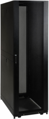 45U Rack Enclosure Cabinet, 3000 lb Capacity, 24 Inch Wide, 42 Inch Deep