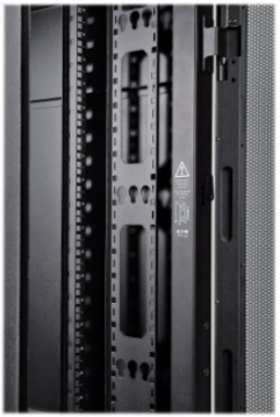 45U SmartRack Extra Wide Standard-Depth Rack Enclosure Cabinet, 3000 lb Capacity