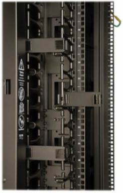 45U SmartRack Wide Rack Enclosure Cabinet, 30 Inch Wide, 3000 lb Capacity