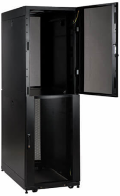 48U SmartRack Co-Location Rack Enclosure Cabinet, 3000 lb Capacity, 27.75 Inch Depth