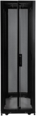 48U Standard-Depth Rack Enclosure Cabinet - 3000 lb Capacity, 27.75 Inch Depth