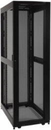 48U Standard-Depth Rack Enclosure Cabinet - 3000 lb Capacity, 27.75 Inch Depth