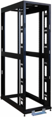48U Open Frame Rack - 3000 lb Capacity, 24" Width, 41.5" Depth