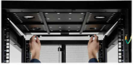 48U Wide Rack Enclosure Cabinet, 3000 lb Capacity, 30 Inch Width, 42 Inch Depth