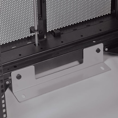 48U Wide Rack Enclosure Cabinet, 3000 lb Capacity, 30 Inch Width, 42 Inch Depth