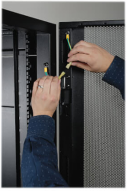 48U Wide Rack Enclosure Cabinet, 3000 lb Capacity, 30 Inch Width, 42 Inch Depth