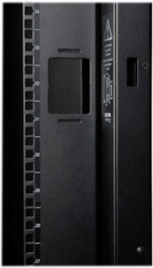 48U Wide Rack Enclosure Cabinet, 3000 lb Capacity, 30 Inch Width, 42 Inch Depth