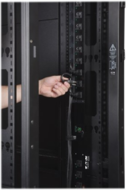 48U Wide Rack Enclosure Cabinet, 3000 lb Capacity, 30 Inch Width, 42 Inch Depth