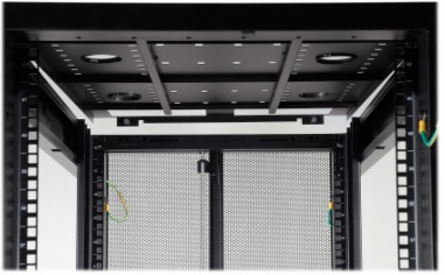 48U Wide Rack Enclosure Cabinet, 3000 lb Capacity, 30 Inch Width, 42 Inch Depth