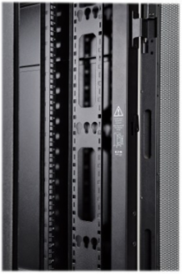 48U Wide Rack Enclosure Cabinet, 3000 lb Capacity, 30 Inch Width, 42 Inch Depth