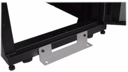 48U Wide Rack Enclosure Cabinet, 3000 lb Capacity, 30 Inch Width, 42 Inch Depth
