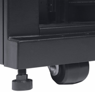 48U Wide Rack Enclosure Cabinet, 3000 lb Capacity, 30 Inch Width, 42 Inch Depth