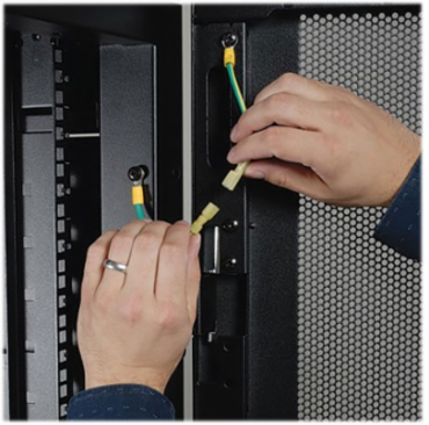 48U Extra Wide Rack Enclosure Cabinet 30 Inch x 42 Inch, 3000 lb Capacity