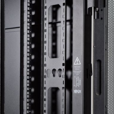 48U Extra Wide Rack Enclosure Cabinet 30 Inch x 42 Inch, 3000 lb Capacity