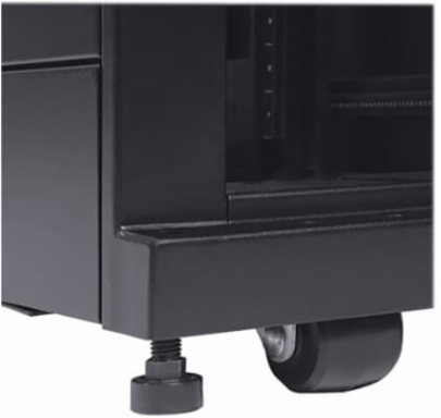 48U Extra Wide Rack Enclosure Cabinet 30 Inch x 42 Inch, 3000 lb Capacity