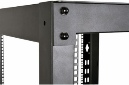 50U Heavy-Duty Open Frame Rack - 3000 lb Capacity, 35.25 Inch Depth