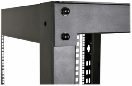 50U Heavy-Duty Open Frame Rack - 3000 lb Capacity, 35.25 Inch Depth