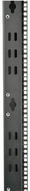 52U Heavy-Duty Open Frame Rack - 3000 lb Capacity, 35.25 Inch Depth, Black Steel