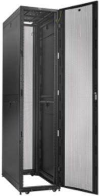 Server Rack Enclosure Cabinet, Standard-Depth, 52U, Black