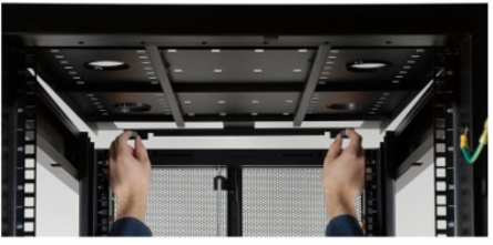 Server Rack Enclosure Cabinet, Standard-Depth, 52U, Black