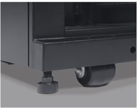Server Rack Enclosure Cabinet, Standard-Depth, 52U, Black