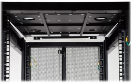 Server Rack Enclosure Cabinet, Deep, 52U, with Doors & Side Panels, Black