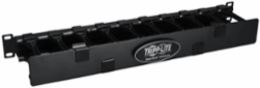 1U High Capacity Horizontal Cable Manager, 19 Inch, Steel, 2.6 lbs