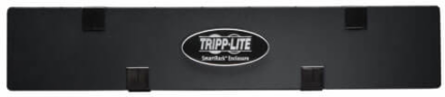 2U High Capacity Horizontal Cable Manager, 19 Inch, Steel, Black Finish