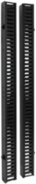 Vertical Cable Manager 6 Ft, Toolless Mounting, Cold Rolled Steel