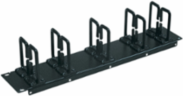 2U Horizontal Cable Manager - Cold Rolled Steel, 19 Inch, Organizes Cables