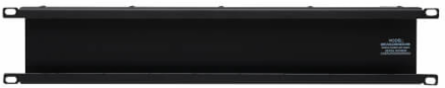 Horizontal Cable Manager, Metal Rings, 2U, Black