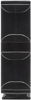 Cable Management Rings, Small 2 x 4 Inch, 12 Pack, High-Strength Polycarbonate