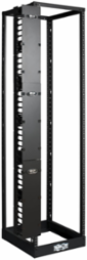 Vertical Cable Manager 6 Ft High, 6 Inch Wide, Toolless Mounting, Cover