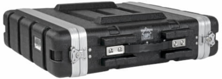 2U ABS Server Rack Case, 50 lb Capacity, 20.5 Inch Maximum Depth