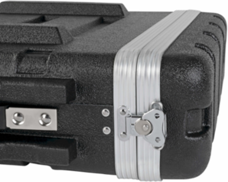 2U ABS Server Rack Case, 50 lb Capacity, 20.5 Inch Maximum Depth