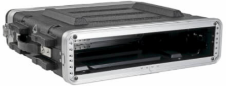 2U ABS Server Rack Case, 50 lb Capacity, 20.5 Inch Maximum Depth