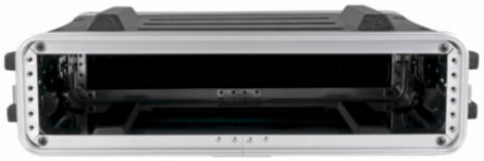 2U ABS Server Rack Case, 50 lb Capacity, 20.5 Inch Maximum Depth