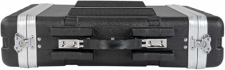 2U ABS Server Rack Case, 50 lb Capacity, 20.5 Inch Maximum Depth