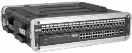 2U ABS Server Rack Case, 50 lb Capacity, 20.5 Inch Maximum Depth