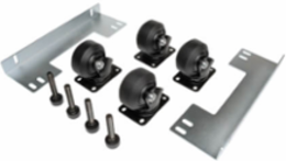 Heavy-Duty Rolling Caster Kit with 4 Casters, 750 lbs. Each, 3000 lbs. Total