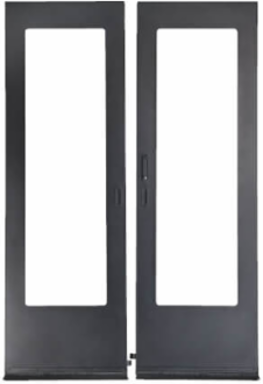 Sliding Double-Door Kit for Aisle Containment, 78.5 x 23.63 x 43 Inch, 281 lbs
