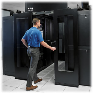 Sliding Double-Door Kit for Aisle Containment, 78.5 x 23.63 x 43 Inch, 281 lbs