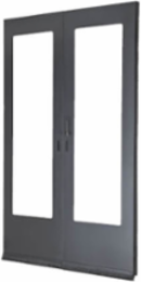 Sliding Double-Door Kit for Aisle Containment, 78.5 x 23.63 x 43 Inch, 281 lbs